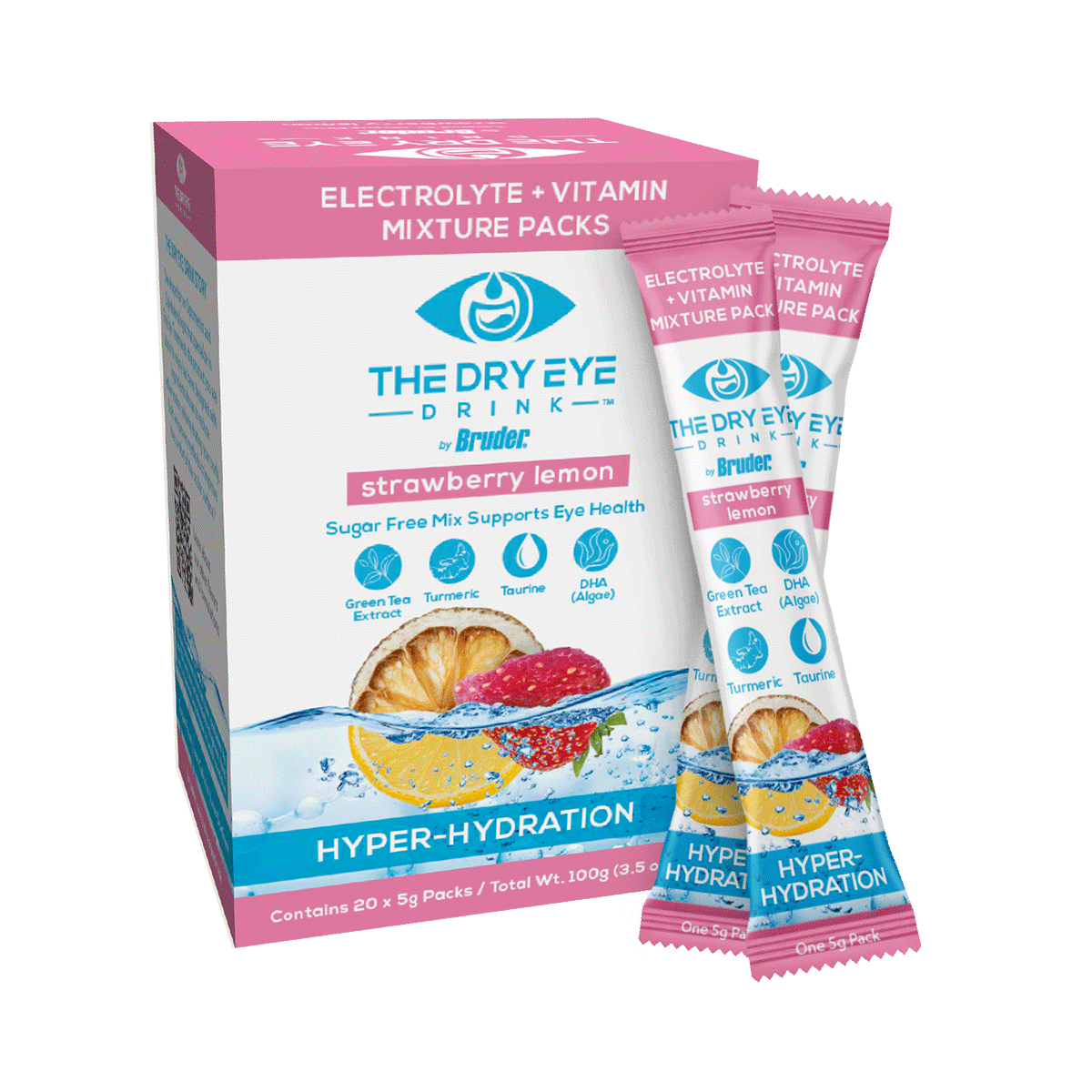 Dry Eye Drink by Bruder, Developed by Eye Doctors for Dry Eye