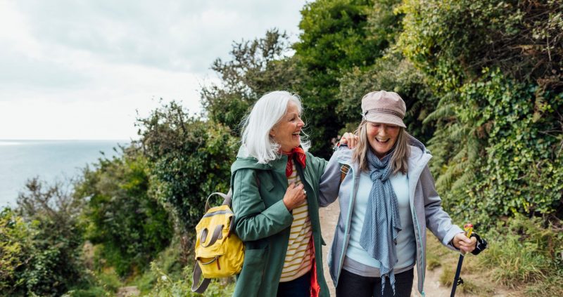How to Make Sure Your Travel Plans Don’t Include a Trip to the Eye Doctor: Women Hiking on Vacation
